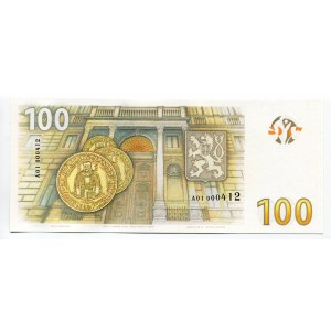 Czech Republic 100 Korun 2019 (2020) 100th Anniversary of the Czechoslovak Crown Series A