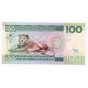 Czech Republic 100 Sovereign 2019 Specimen Dedicated to Sberatel Occasion