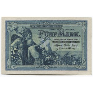 Germany - Empire 5 Mark 1904