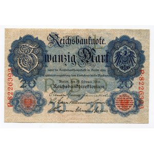 Germany - Empire 20 Mark 1914
