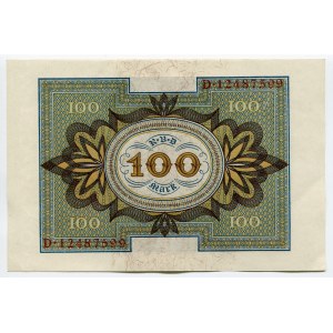 Germany - Weimar Republic 100 Mark 1920