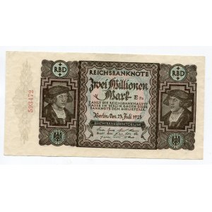 Germany - Weimar Republic 2 Millionen Mark 1923