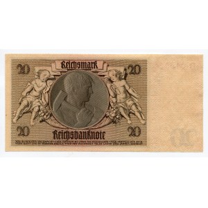 Germany - Third Reich 20 Reichsmark 1945 (1929)