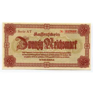 Germany - Third Reich 20 Reichsmark 1945