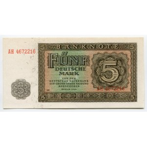 Germany - DDR 5 Deutsche Mark 1948