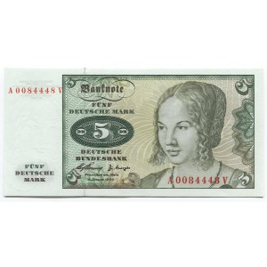 Germany - FRG 5 Deutsche Mark 1960