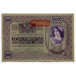 Austria 10000 Kronen 1918 (ND)