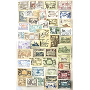 Austria Lot of 100 Notgelds 1920th