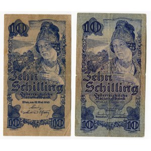 Austria 2 x 10 Schilling 1933 - 1945