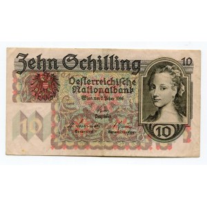 Austria 10 Schilling 1946