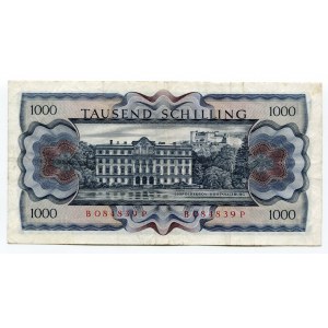 Austria 1000 Schilling 1970 (1966)
