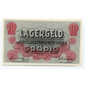 Austria-Hungary Lagergeld Grodig 10 Heller 1914 - 1918 (ND) POW Camp