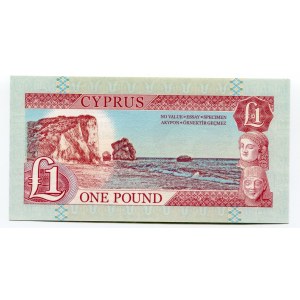 Cyprus 1 Pound 2014 Specimen Limestone Head