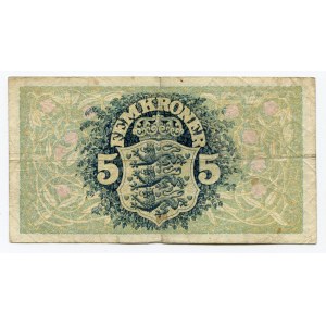 Denmark 5 Kroner 1937