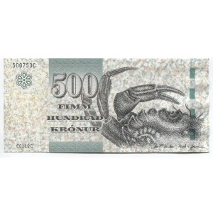 Faeroe Islands 500 Kronur 2011