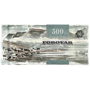 Faeroe Islands 500 Kronur 2011