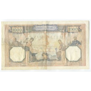 France 1000 Francs 1939