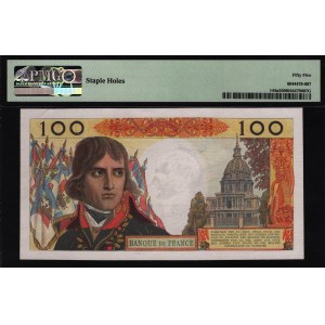 France 100 Nouveaux Francs 1963 PMG 55