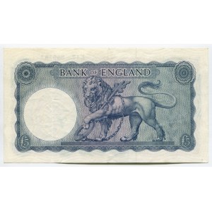 Great Britain 5 Pounds ND 1957 - 1961