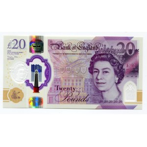 Great Britain 20 Pounds 2018