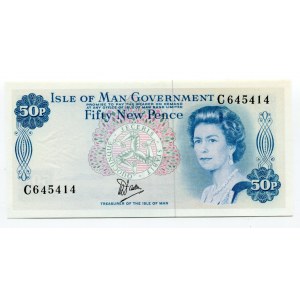 Isle of Man 50 Pence 1979 (ND)