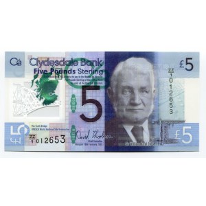 Scotland 5 Pounds 2015