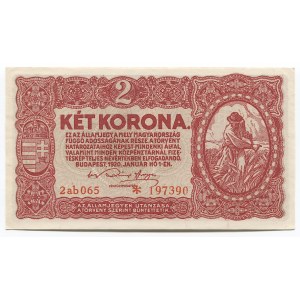 Hungary 2 Korona 1920