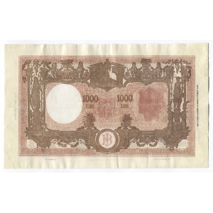 Italy 1000 Lire 1943