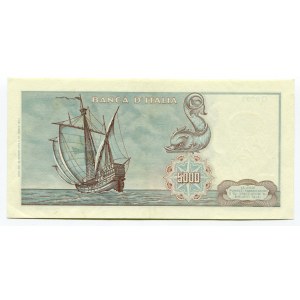 Italy 5000 Lire 1970