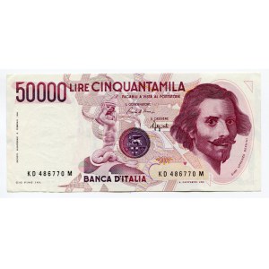 Italy 50000 Lire 1984