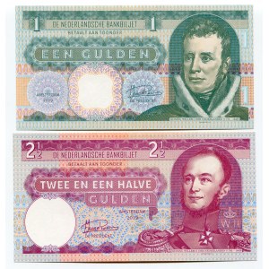 Netherlands 1 & 2-1/2 Gulden 2019 Specimen Willem I 1722-1843