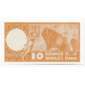 Norway 10 Kroner 1969