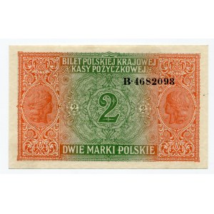 Poland 2 Marka 1917