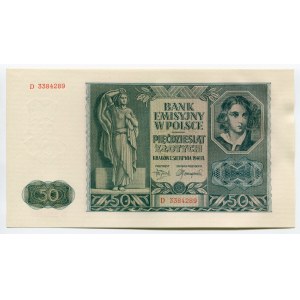 Poland 50 Zlotych 1941