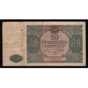 Poland 20 Zlotych 1946