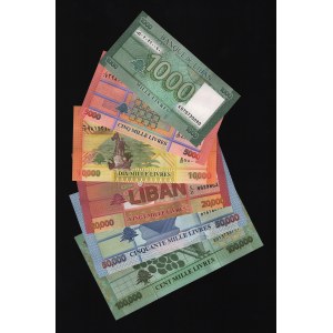 Lebanon 1000-5000-10000-20000-50000-100000 Livres 2011 - 2020
