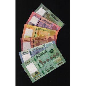 Lebanon 1000-5000-10000-20000-50000-100000 Livres 2011 - 2020