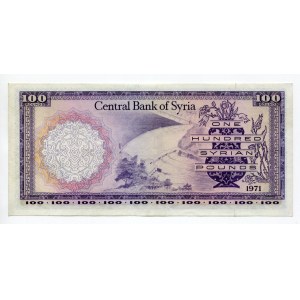 Syria 100 Pounds 1971 AH 1391