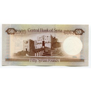 Syria 50 Pounds 1978 AH 1398