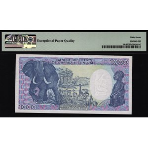 Cameroon 1000 Francs 1992 PMG 67 EPQ
