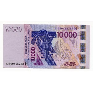 Central African States Niger 10000 Francs 2003 H