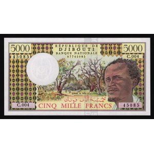 Djibouti 5000 Francs 2002