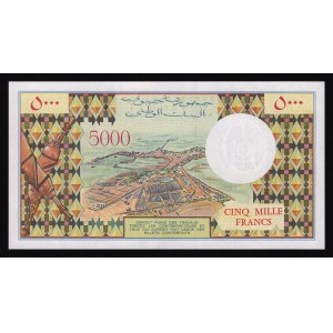 Djibouti 5000 Francs 2002