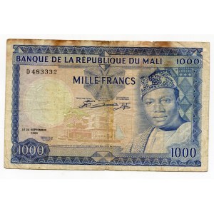 Mali 1000 Francs 1960