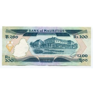 Mauritius 200 Rupees 1986 (ND)