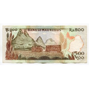 Mauritius 500 Rupees 1986 (ND)