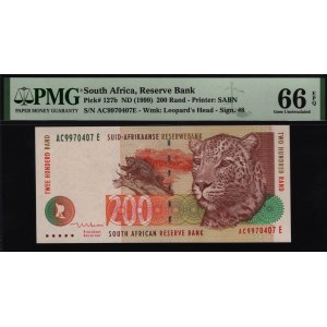 South Africa 200 Rand 1999 PMG 66 EPQ