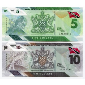 Trinidad & Tobago 5 & 10 Dollars 2020