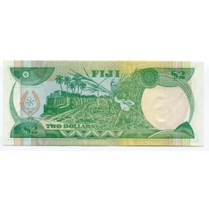 Fiji 2 Dollars 1980 (ND)