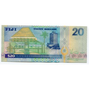 Fiji 20 Dollars 2002